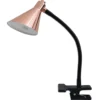 Lámpara de pinza LED de color cobre Janita