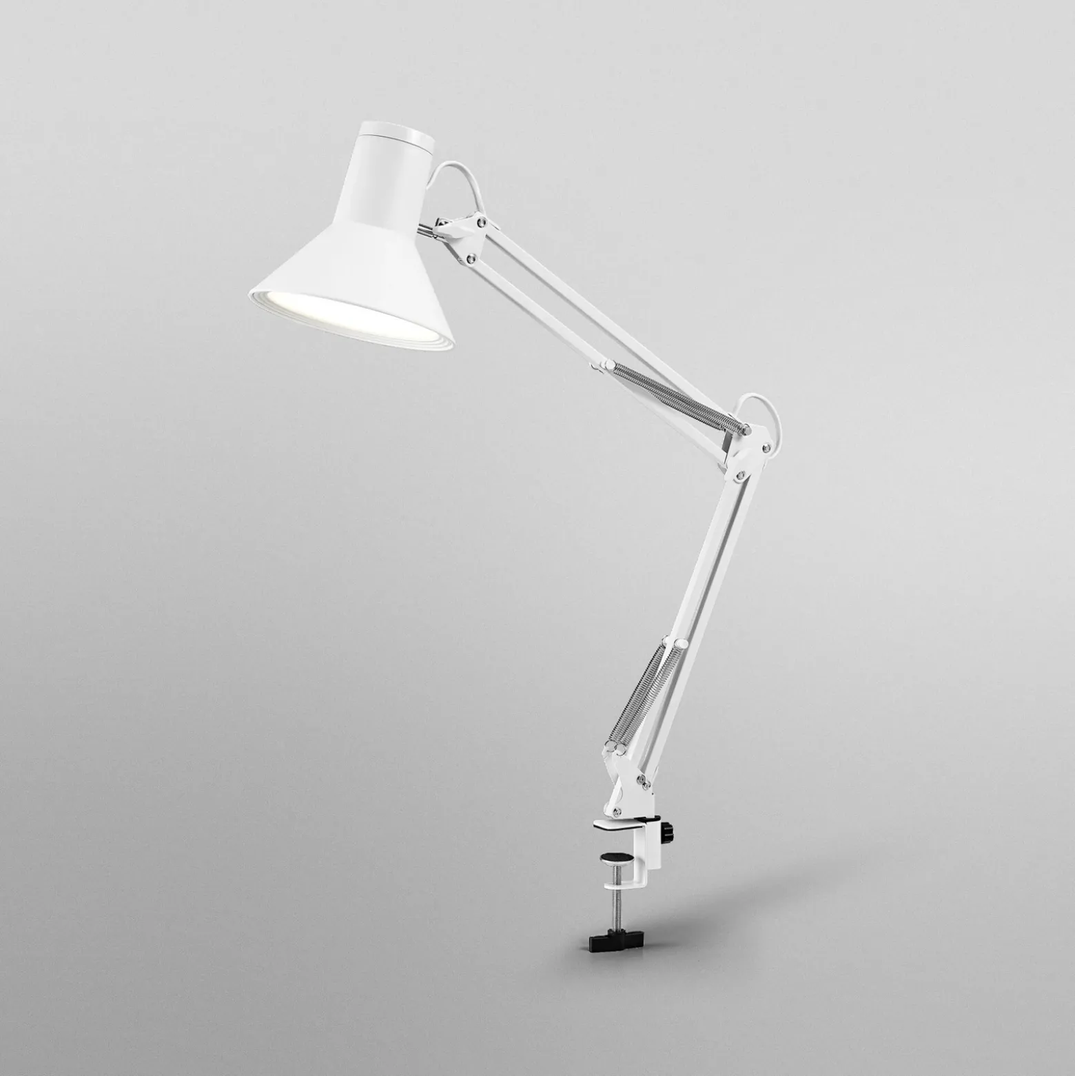 Lámpara de pinza LED OSRAM Office Line Desk Retro, blanca, 3000 K
