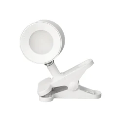 Lámpara de pinza LED recargable Magnetics, blanca, atenuable, CCT