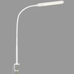 Lámpara de pinza LED Servo, atenuable, CCT, blanco