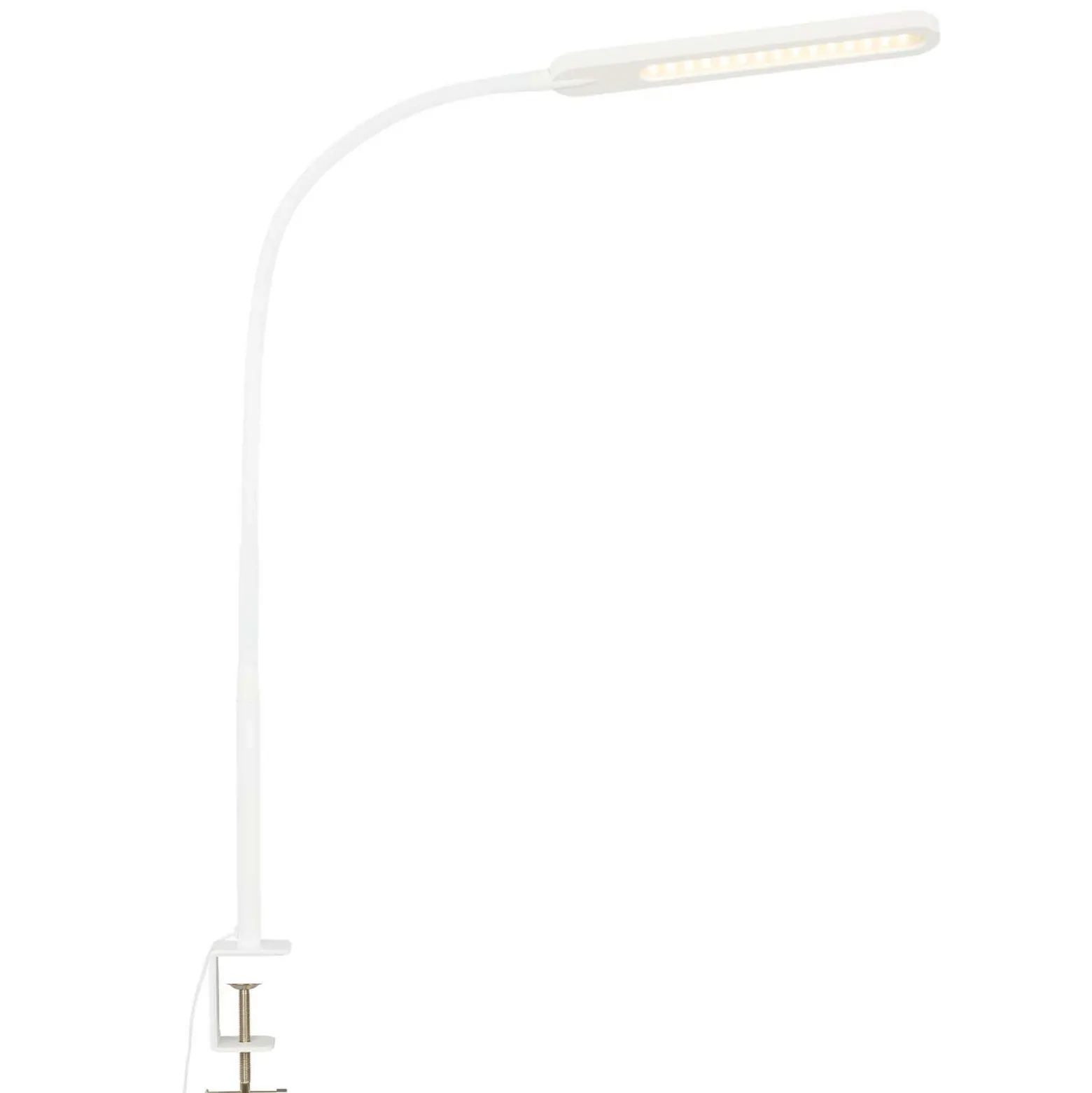 Lámpara de pinza LED Servo, atenuable, CCT, blanco