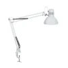 Lámpara de pinza MAULstudy, blanca, altura 44 cm, metal