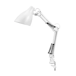 Lámpara de pinza OSRAM Office Line Desk Pear Clip, blanca, E27