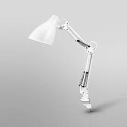 Lámpara de pinza OSRAM Office Line Desk Pear Clip, blanca, E27