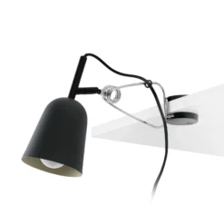Lámpara de pinza Studio, negro/crema
