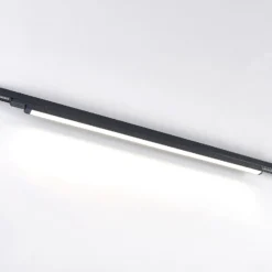Lámpara de riel LED Arcchio Harlow, negra, 109 cm, 4000 K