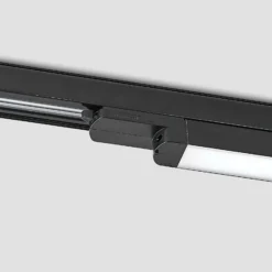 Lámpara de riel LED Arcchio Harlow, negra, 109 cm, 4000 K