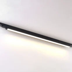 lámpara de riel LED Arcchio Harlow, negro, 109 cm, 3000 K