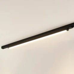 lámpara de riel LED Arcchio Harlow, negro, 109 cm, 3000 K
