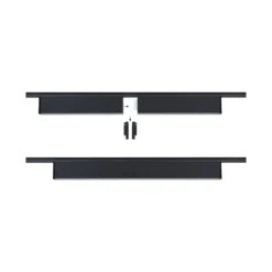 Lámpara de riel LED Paulmann URail, modelo Ceris, color negro, 3000 K, 37 cm