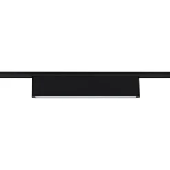 Lámpara de riel LED Paulmann URail, modelo Ceris, color negro, 3000 K, 37 cm