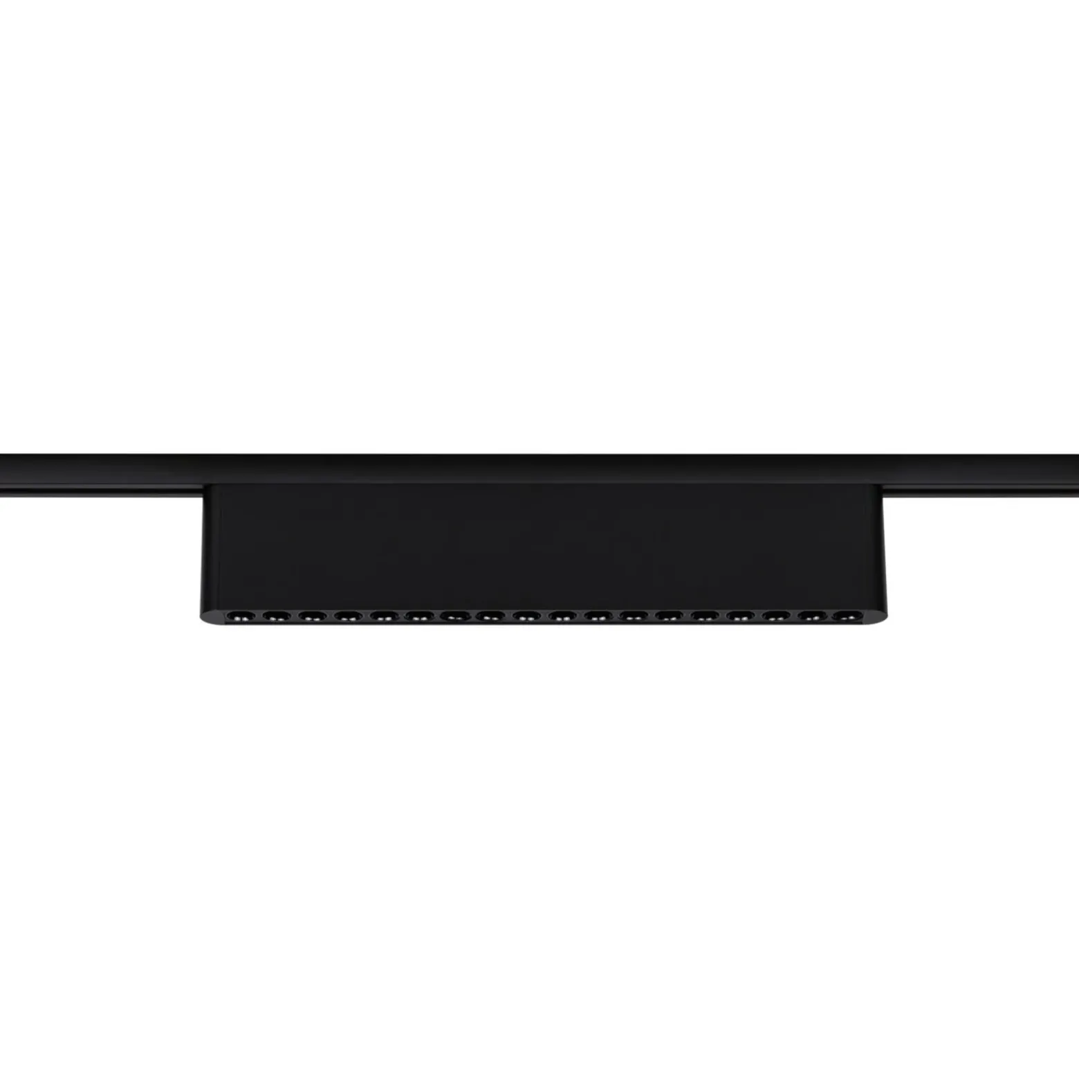 Lámpara de riel LED Paulmann URail Zelos, negra, 3000 K, 37 cm