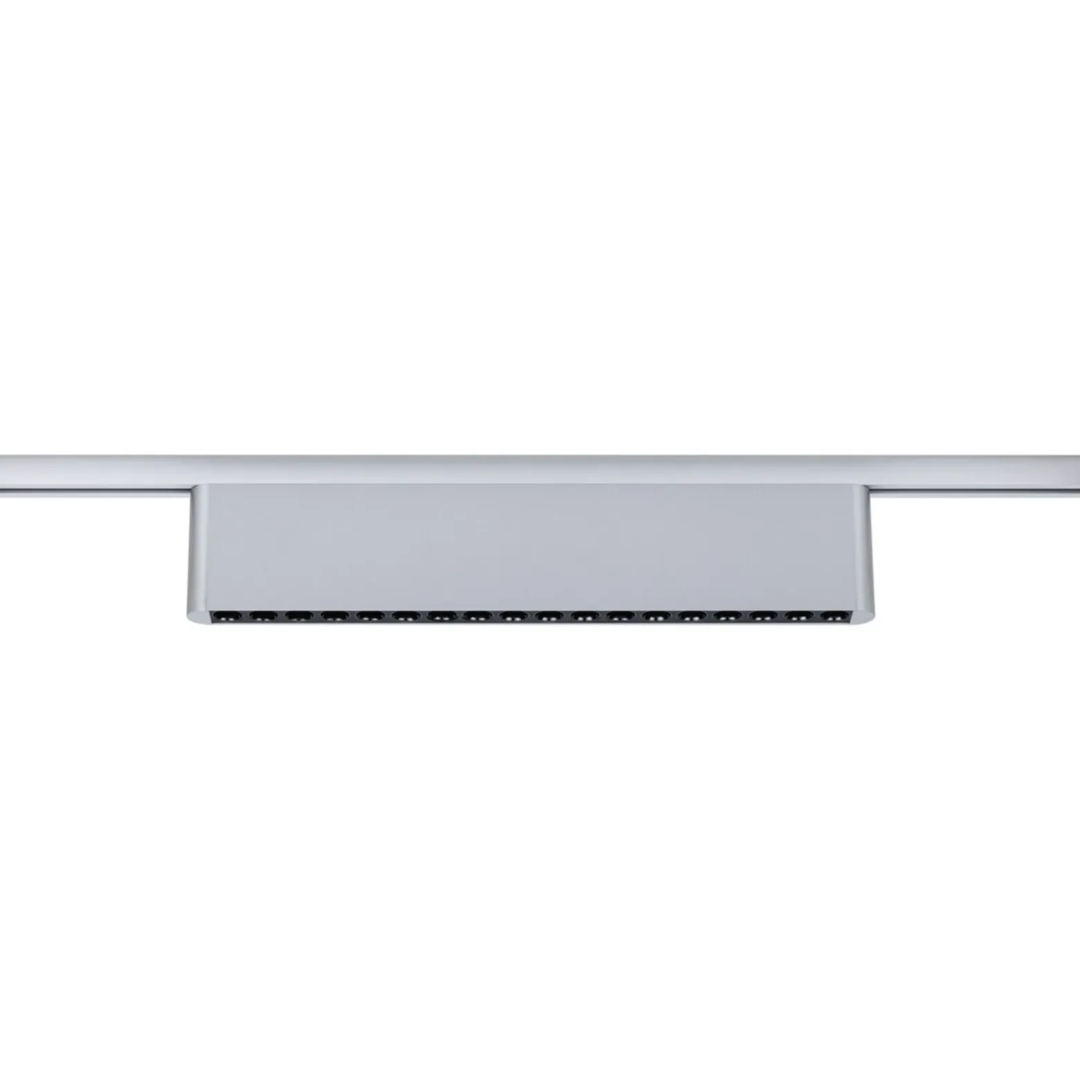 Lámpara de riel LED Paulmann URail Zelos, cromada, 3000 K, 37 cm
