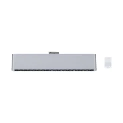 Lámpara de riel LED Paulmann URail Zelos, cromada, 4000 K, 37 cm