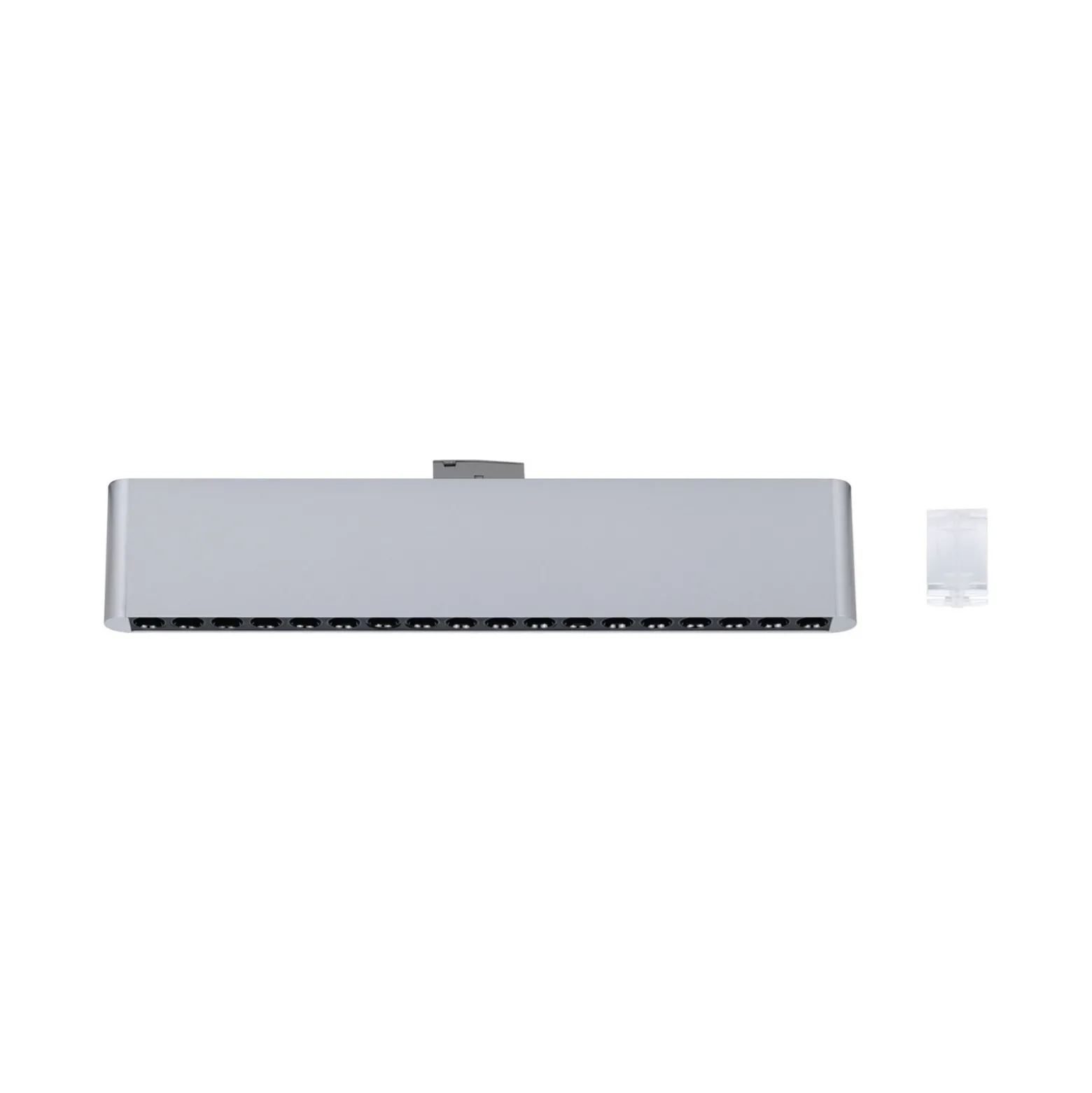 Lámpara de riel LED Paulmann URail Zelos, cromada, 4000 K, 37 cm