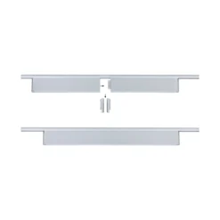 Lámpara de riel LED Paulmann URail Ceris, cromada, 3000 K, 37 cm