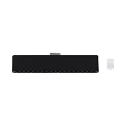Lámpara de riel LED Paulmann URail Zelos, negra, 4000 K, 37 cm