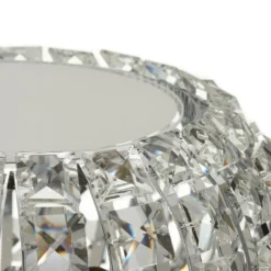 Lámpara de sobremesa DIAMOND con cristales, 24 cm