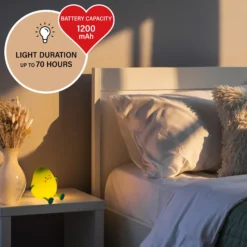 Lámpara de sobremesa LED mango, blanca, temporizada, atenuable