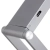 Lámpara de sobremesa recargable Falto LED, antracita, aluminio, regulable