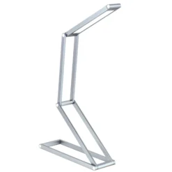Lámpara de sobremesa recargable Falto LED, antracita, aluminio, regulable