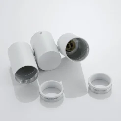 Lámpara de techo Arcchio Gesina, 2 luces, blanco, aluminio, 17,5 cm