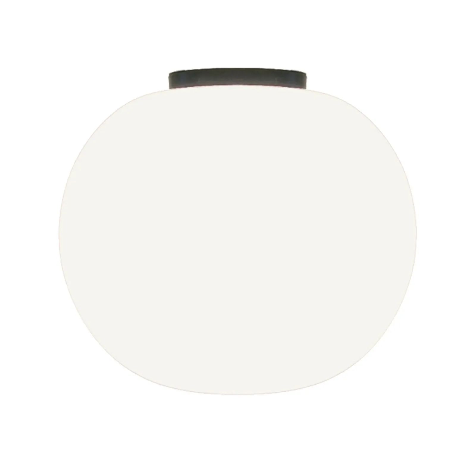 Lámpara de techo Casablanca Acai, blanco/negro, cristal, 21 cm, E27