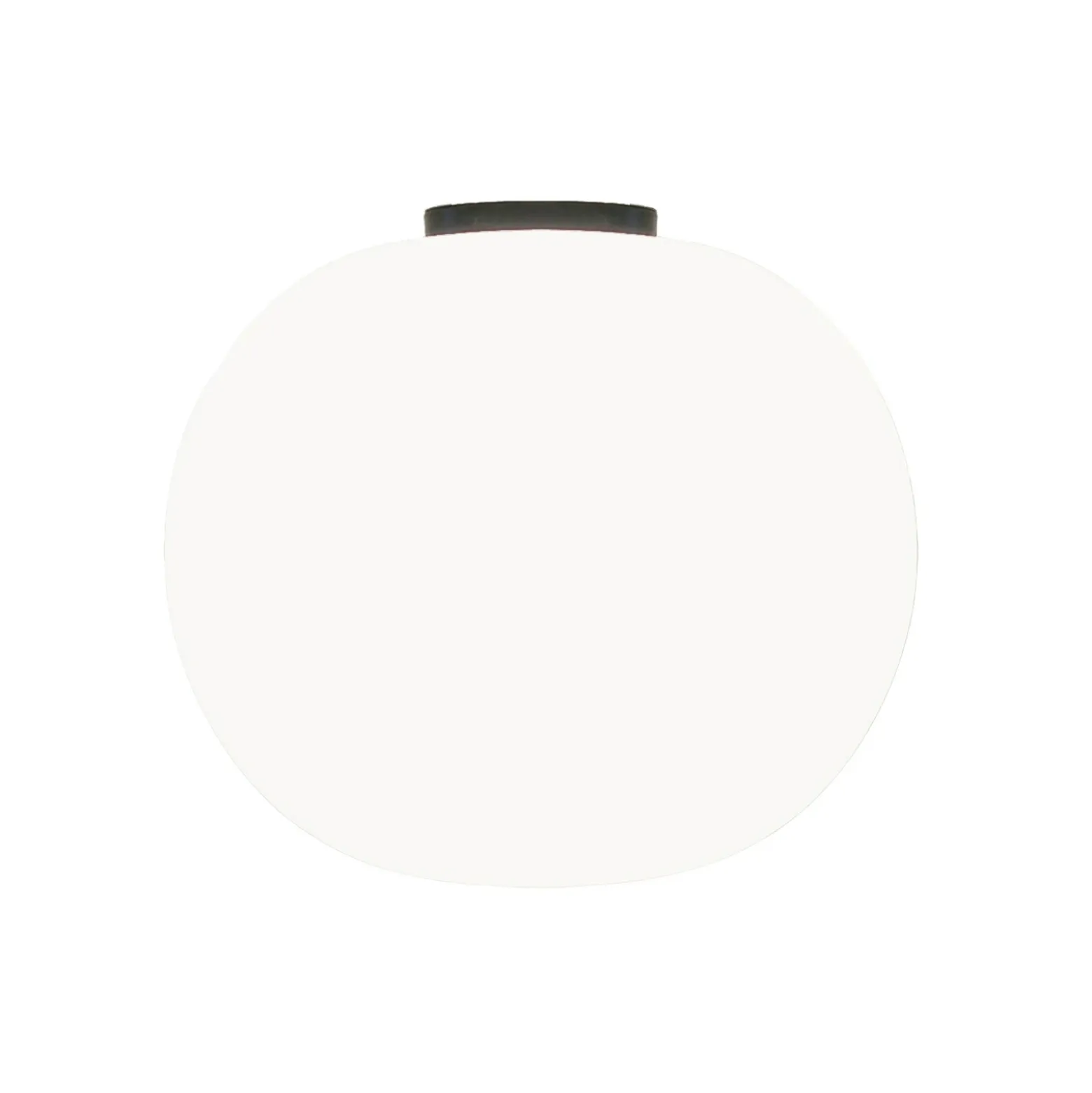 Lámpara de techo Casablanca Acai, blanco/negro, cristal, 26 cm, E27