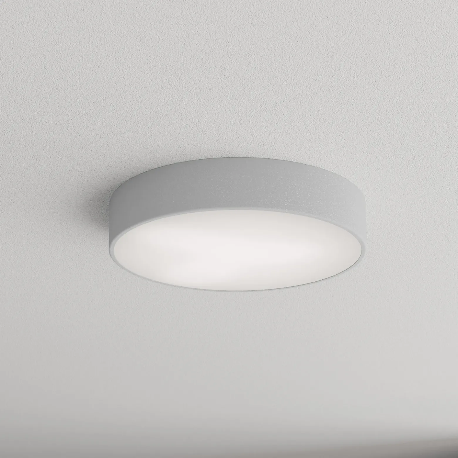 Lámpara de techo Cleo 400, Ø 40 cm gris