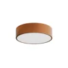 Lámpara de techo Cleo 300, cobre, sensor, IP54, Ø 30 cm, metal