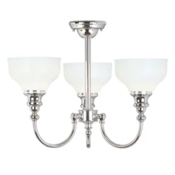 Lámpara de techo de baño de 3 luces Cheadle