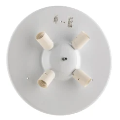 Lámpara de techo de cristal Foscarini Circus grande, Ø 46 cm