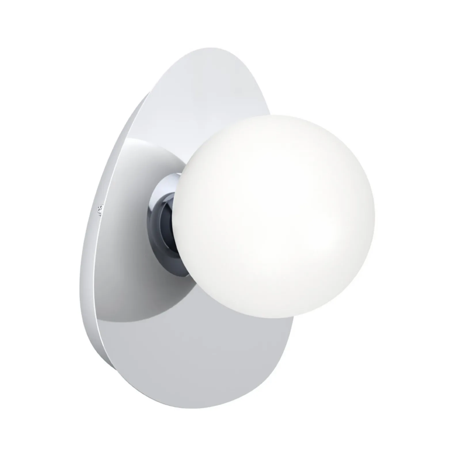 Lámpara de techo EGLO CASTROVIDO cromada, 24 cm, 1 luz, IP44, G9-LED