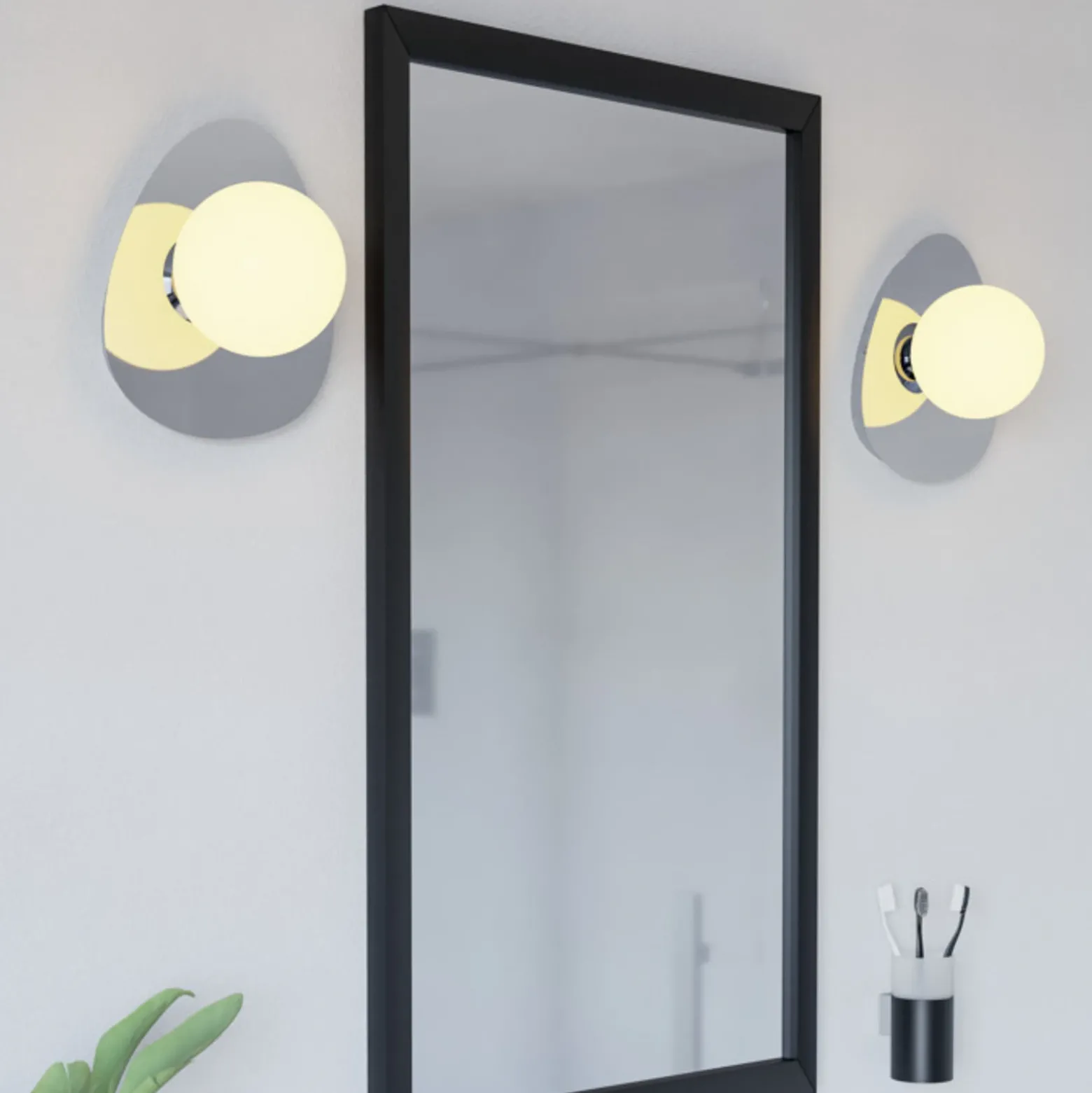 Lámpara de techo EGLO CASTROVIDO cromada, 24 cm, 1 luz, IP44, G9-LED