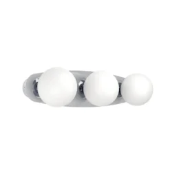 Lámpara de techo EGLO CASTROVIDO, cromada, 58 cm, 3 luces, IP44, G9-LED