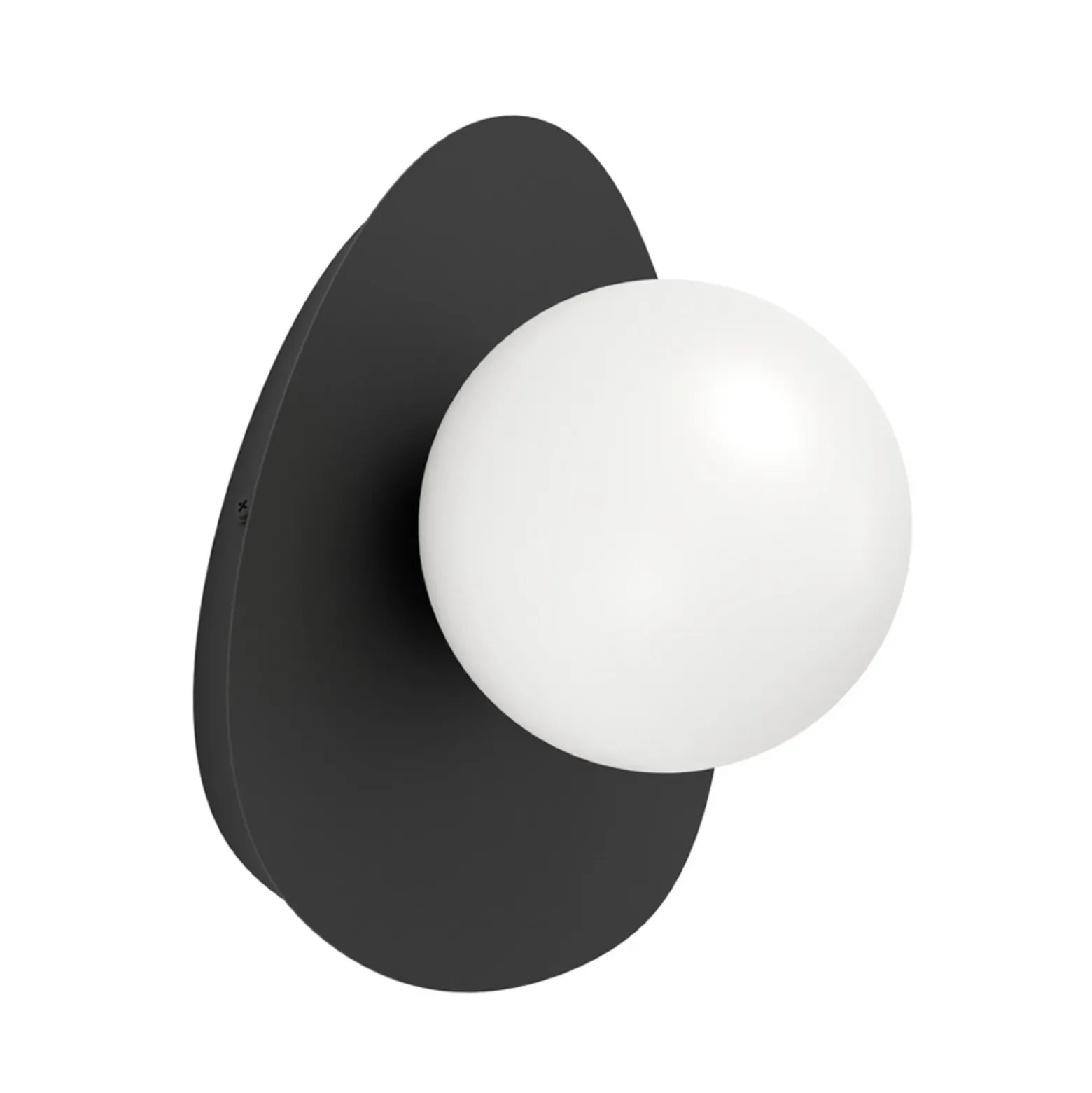 Lámpara de techo EGLO CASTROVIDO, negra, 24 cm, 1 luz, IP44, G9-LED