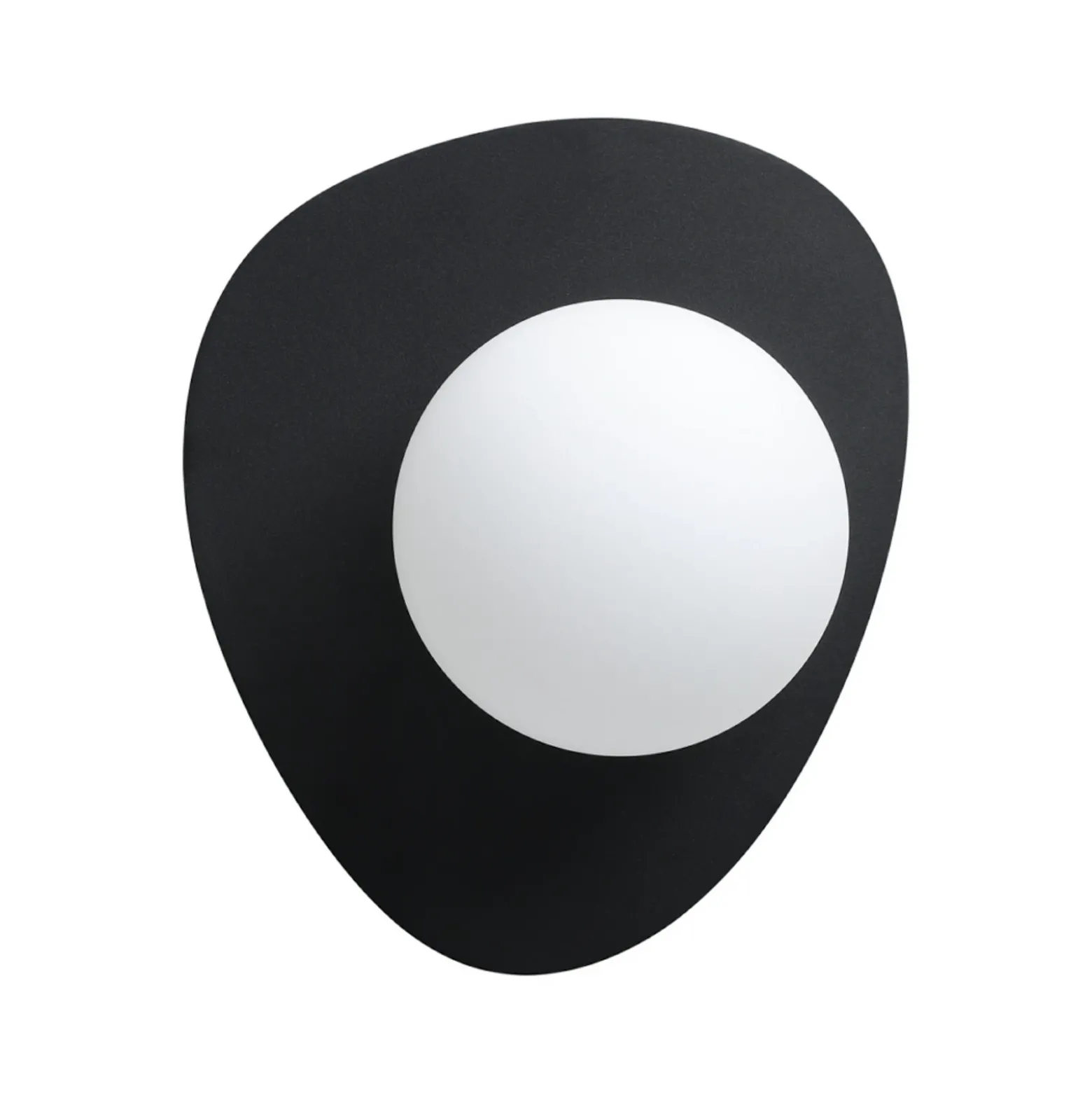 Lámpara de techo EGLO CASTROVIDO, negra, 24 cm, 1 luz, IP44, G9-LED