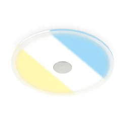 Lámpara de techo empotrable LED 748 IP44 CCT Switch Ø 22cm