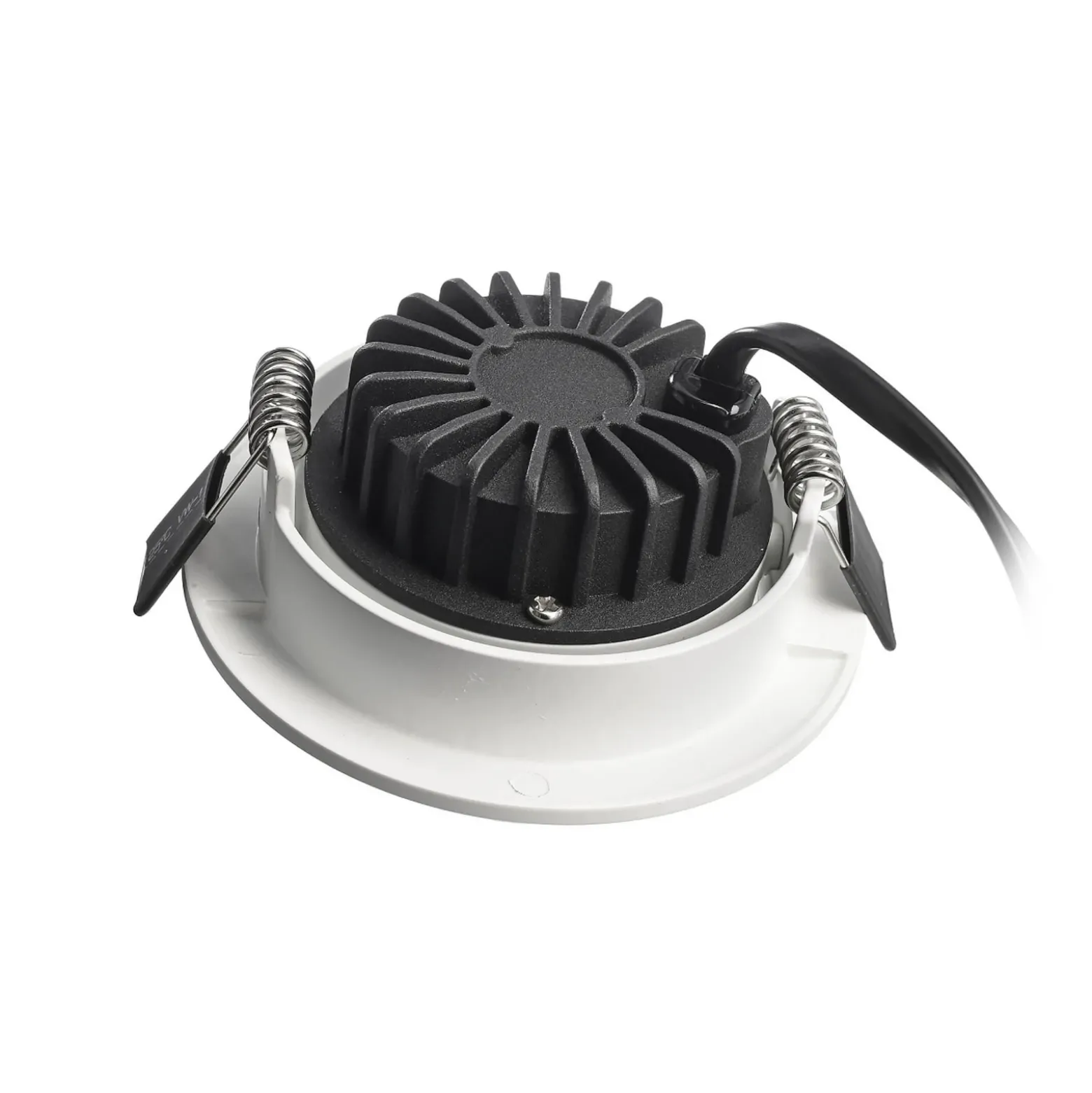 Lámpara de techo empotrable LED Dione, IP44, 4.000 K, blanca, atenuable