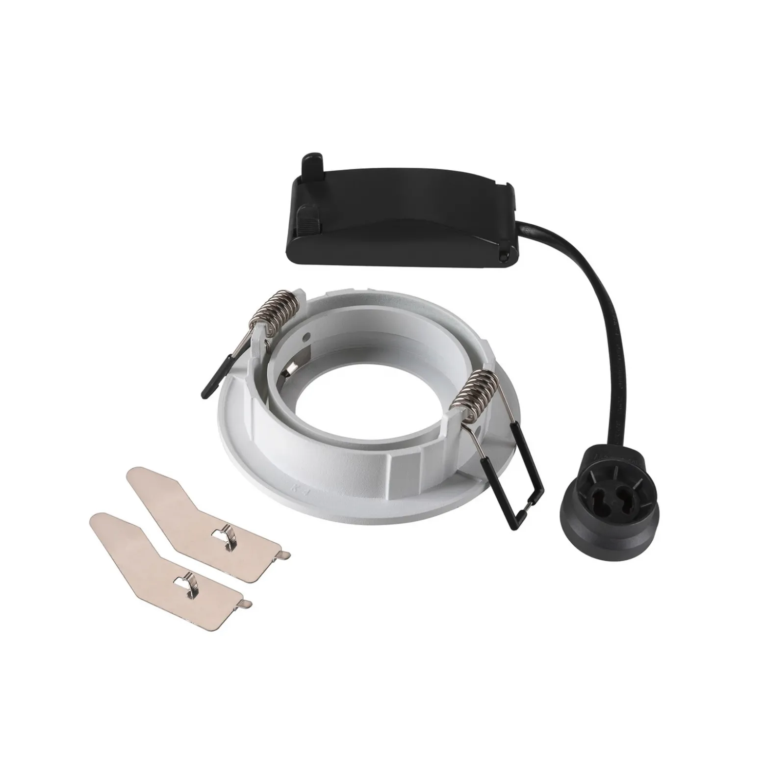 Lámpara de techo empotrable SLV New Tria, blanca, aluminio, Ø 8,2 cm
