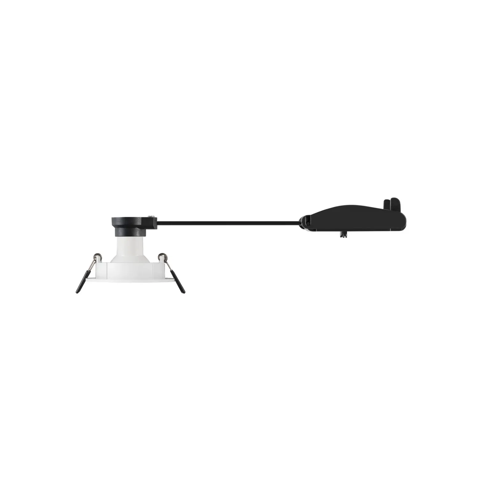 Lámpara de techo empotrable SLV New Tria, blanca, aluminio, Ø 8,2 cm
