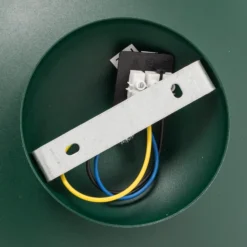 Lámpara de techo Felix, verde/dorado