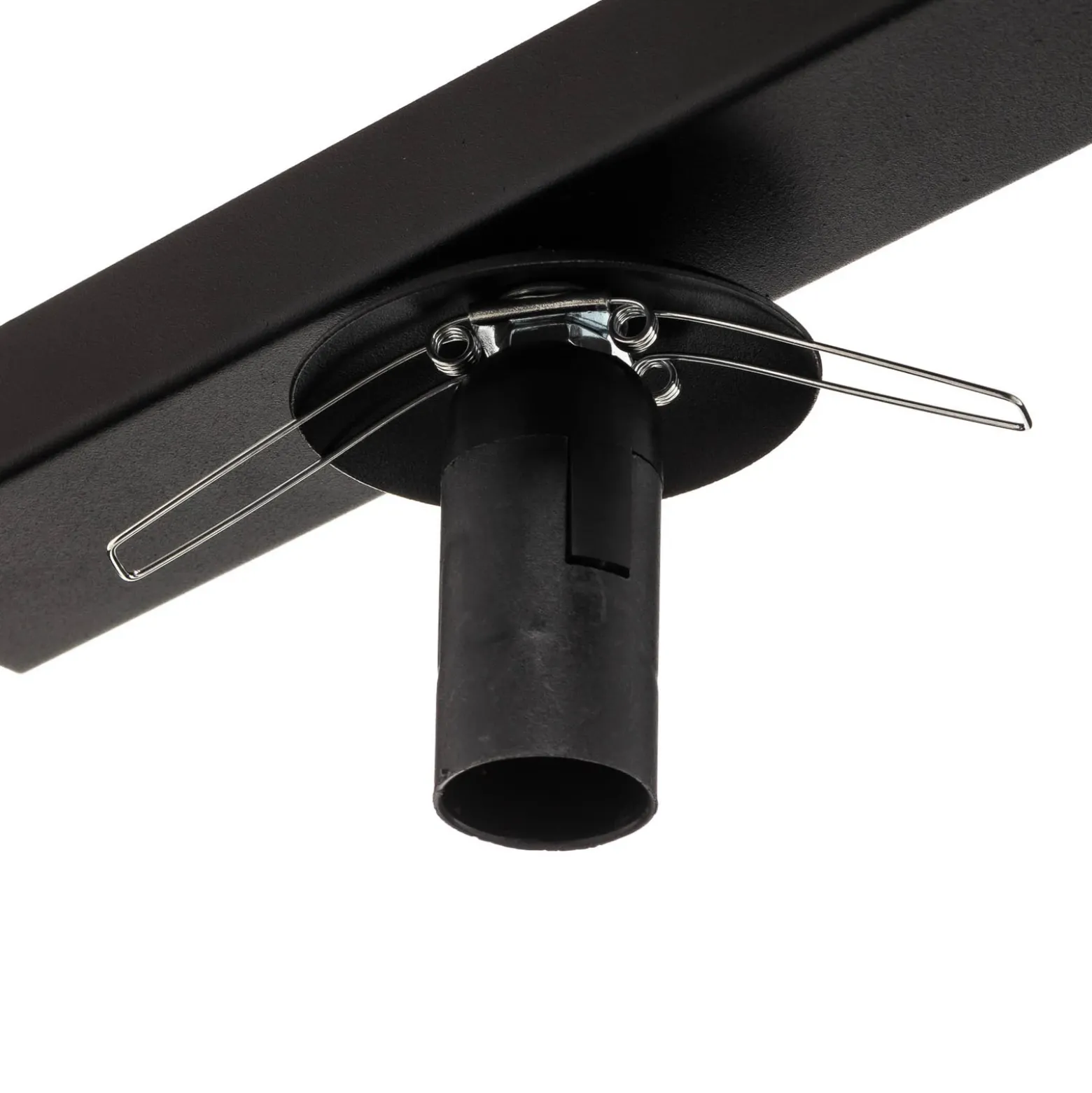 Lámpara de techo Fit, negro/ópalo, 1 luz