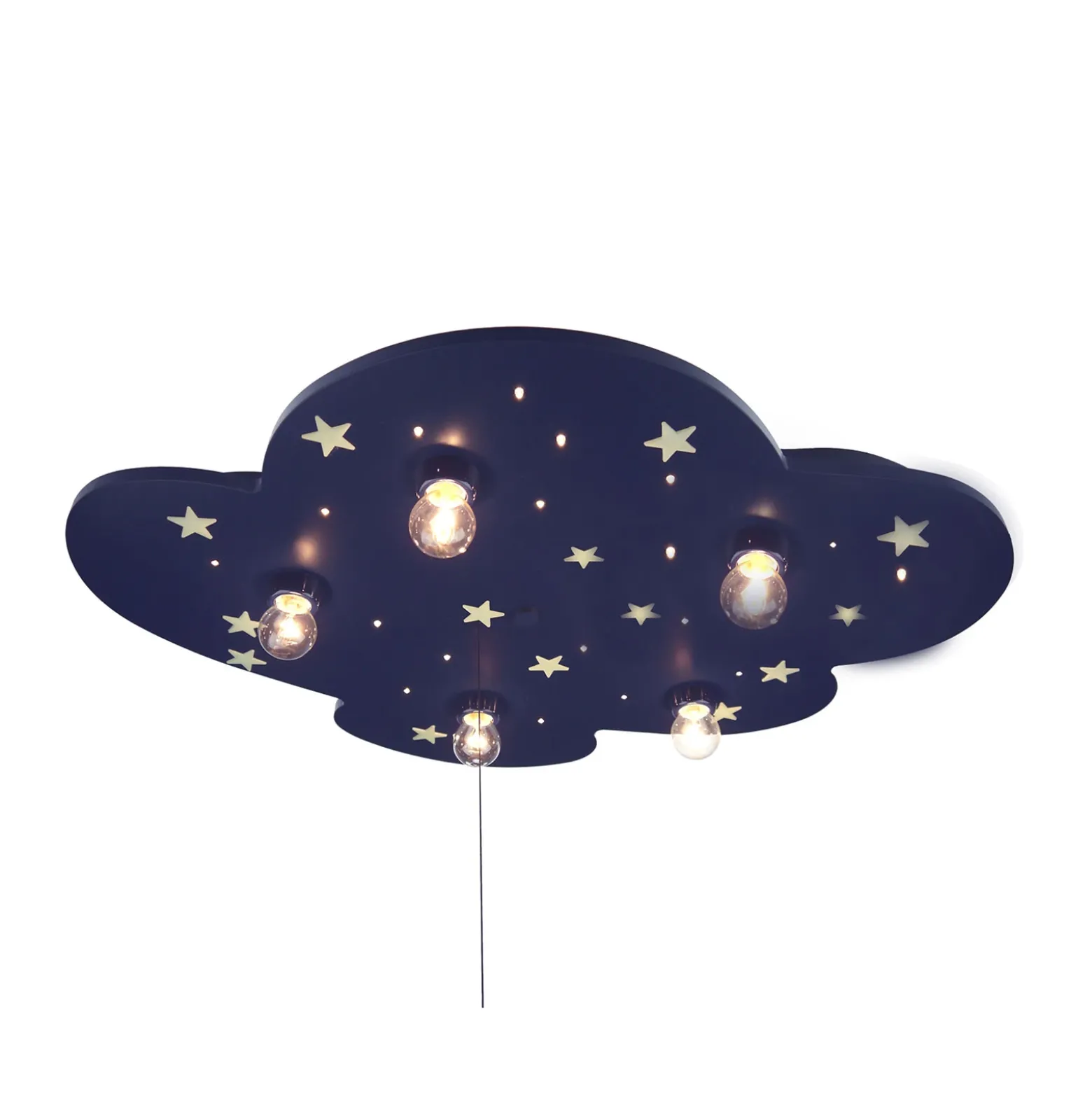 Lámpara de techo fluorescente WOLKE XXL 5 luces