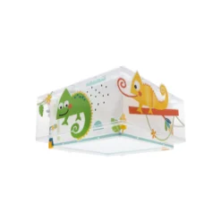 Lámpara de techo infantil HAPPY JUNGLE de Dalber, multicolor