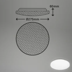 Lámpara de techo LED Case IP44 starry sky 840 Ø 28cm