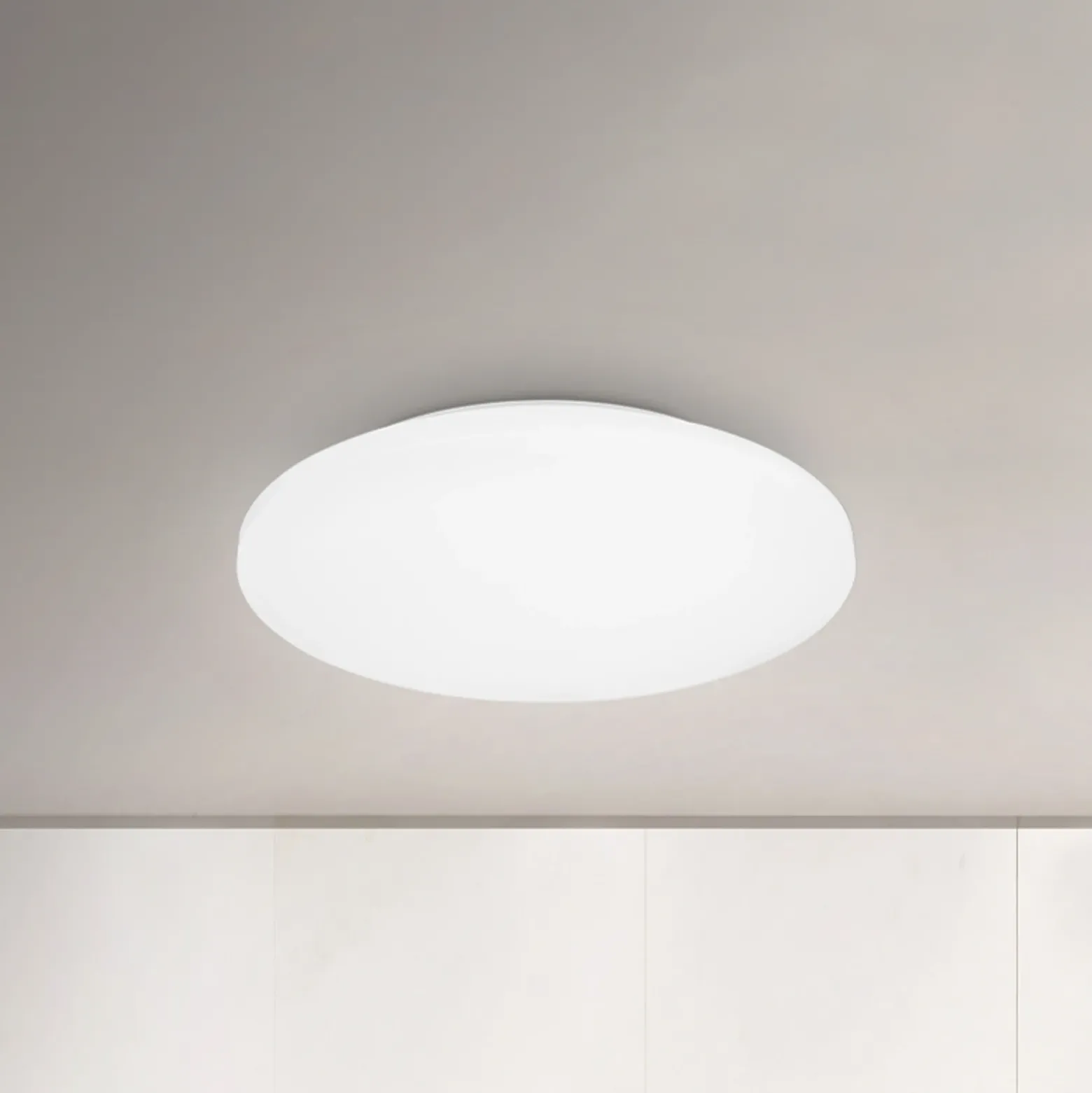 Lámpara de techo LED Case para baño IP44 3.000K Ø 40cm
