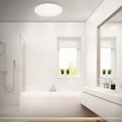 Lámpara de techo LED Case para baño IP44 3.000K Ø 40cm