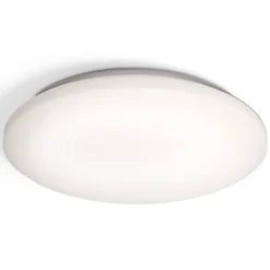 Lámpara de techo LED con sensor OSRAM ORBIS IP44, Ø 30 cm, blanca