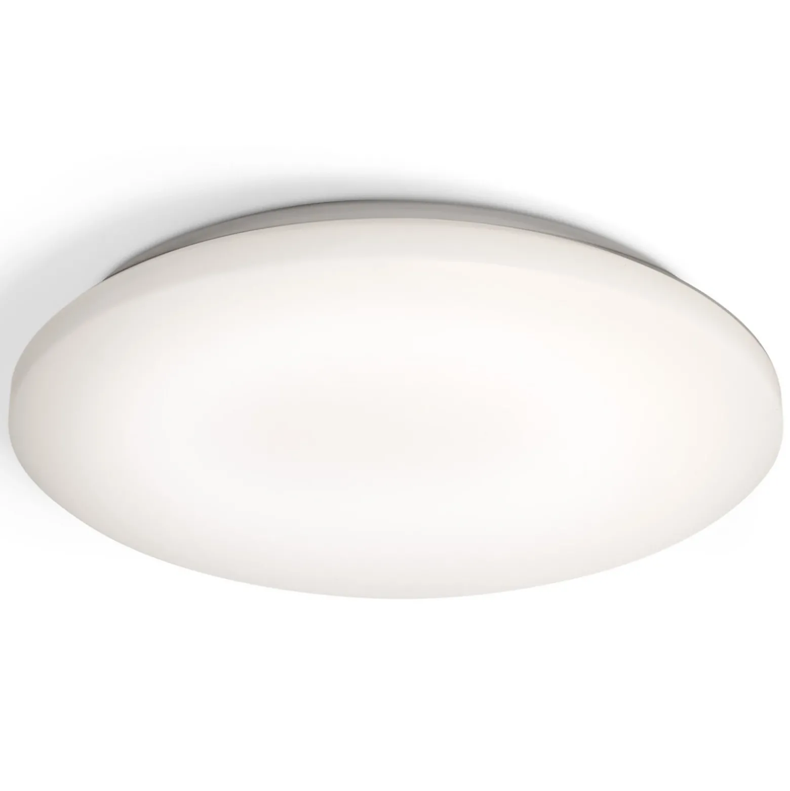 Lámpara de techo LED con sensor OSRAM ORBIS IP44, Ø 30 cm, blanca
